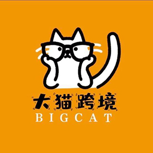 大猫跨境海外仓logo图标