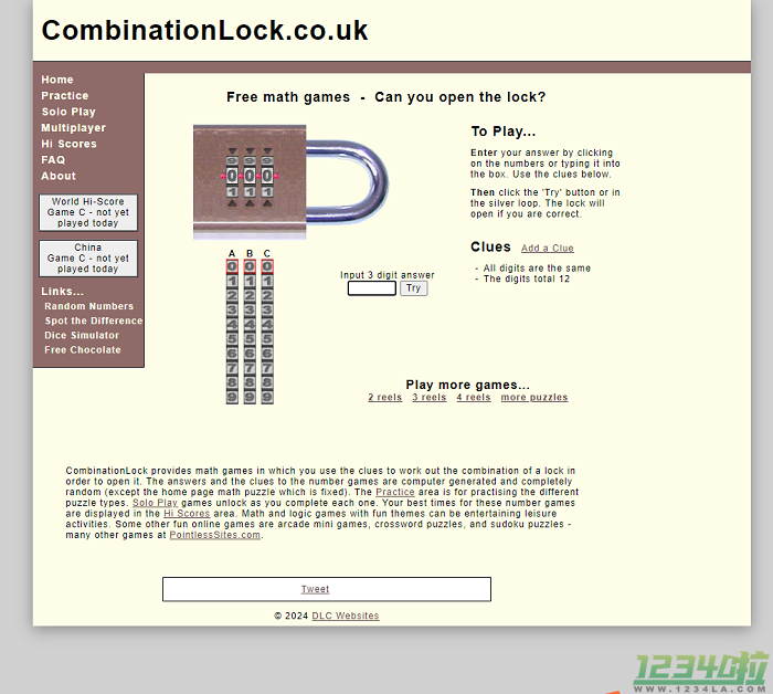 Combination Lock