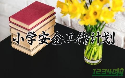 小学安全工作计划2024 2024年小学安全工作总结与计划 (12篇）