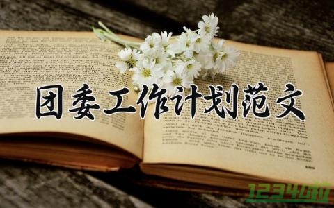 团委工作计划范文 团委工作总结和计划怎么写 (14篇）