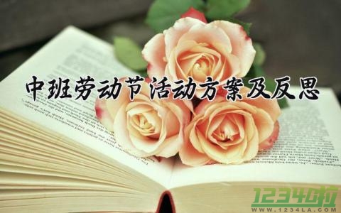 中班劳动节活动方案及反思 中班的劳动节活动方案总结 (12篇）