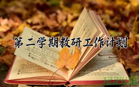 第二学期教研工作计划 第二学期的教学教研计划 (5篇）