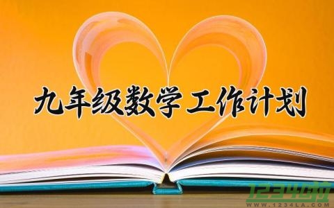 九年级数学工作计划 九年级数学的工作计划范文 (10篇）