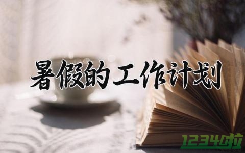 暑假的工作计划 暑假工作计划表 (9篇）