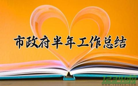 市政府半年工作总结 市政府的半年工作总结汇报（13篇）