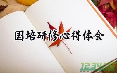 国培研修心得体会和感想怎么写 (9篇）