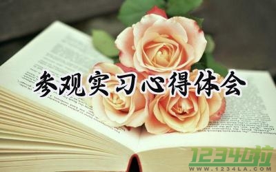 参观实习心得体会总结范文 (11篇）