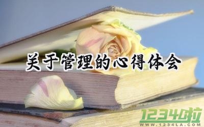 关于管理的心得体会怎么写 (14篇）