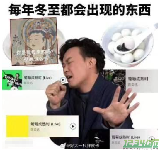 冬至葡萄成熟时